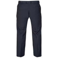 Navy - Back - D555 Mens Kingsize Supreme Stretch Dress Trousers