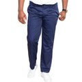 Stone - Back - D555 Mens Kingsize Basilio Full Elastic Waist Rugby Trousers