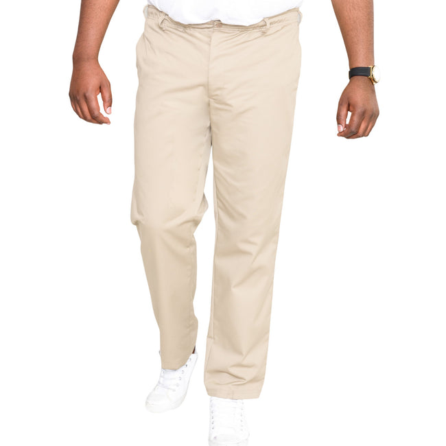Stone - Side - Duke Mens D555 Basilio Kingsize Rugby Trousers