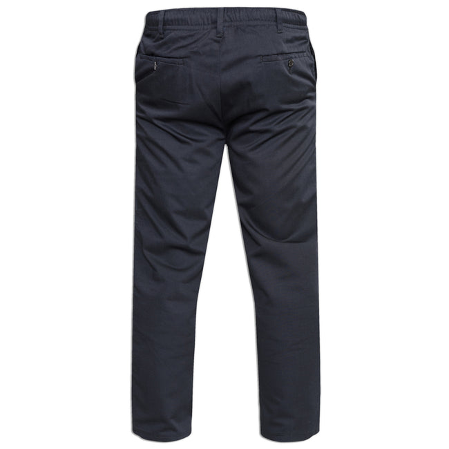 Black - Back - Duke Mens D555 Basilio Kingsize Rugby Trousers