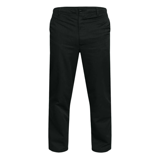 Black - Front - Duke Mens D555 Basilio Kingsize Rugby Trousers