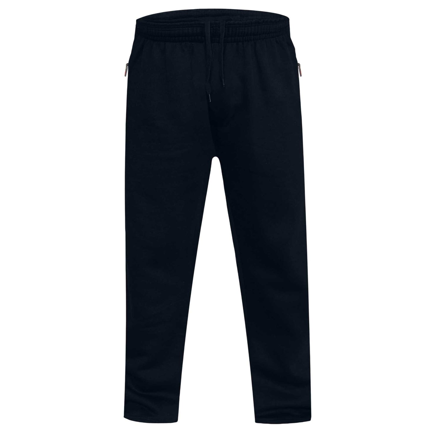 Navy - Front - Duke Mens D555 Albert Rockford Open Hem Kingsize Jogging Bottoms