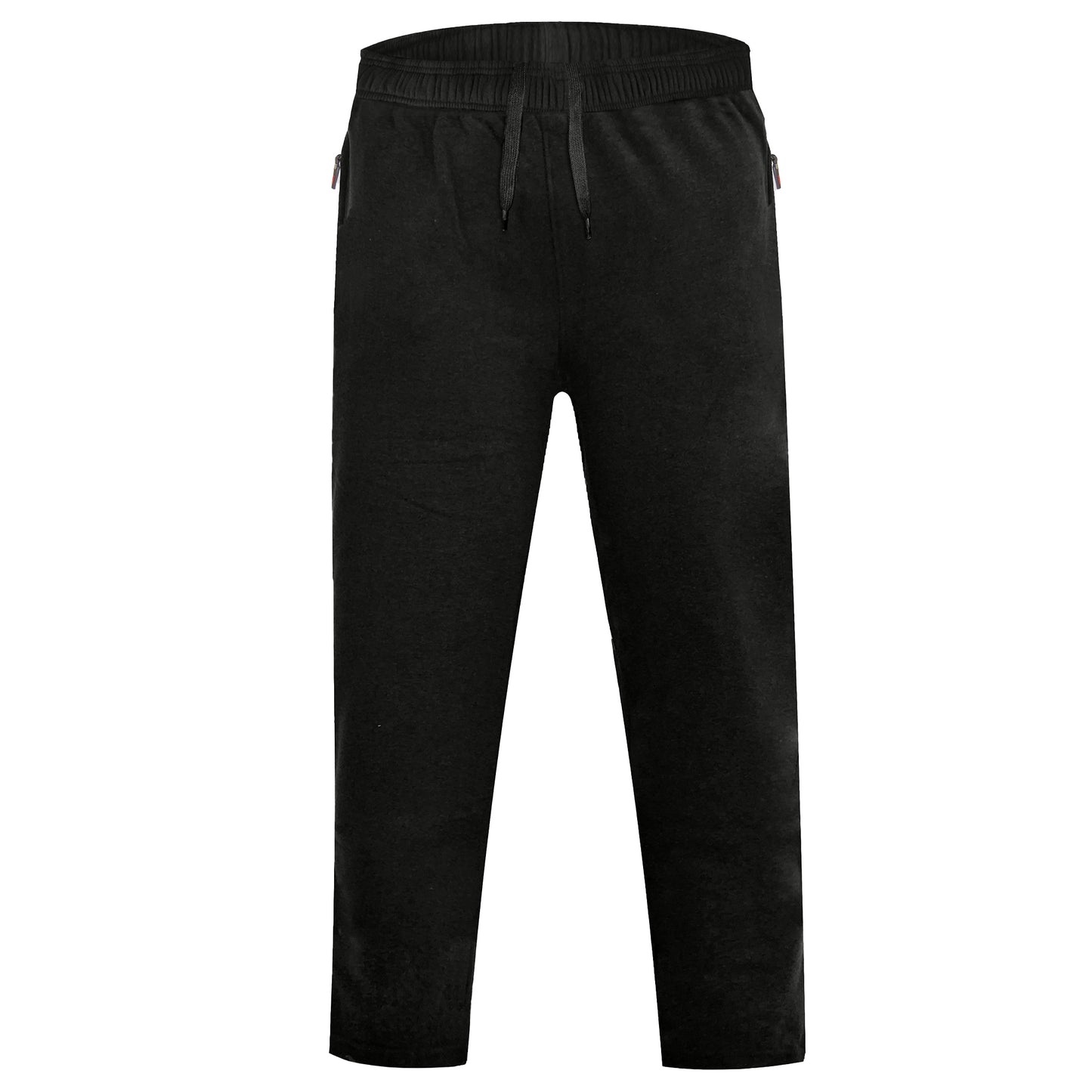 Black - Front - Duke Mens D555 Albert Rockford Open Hem Kingsize Jogging Bottoms