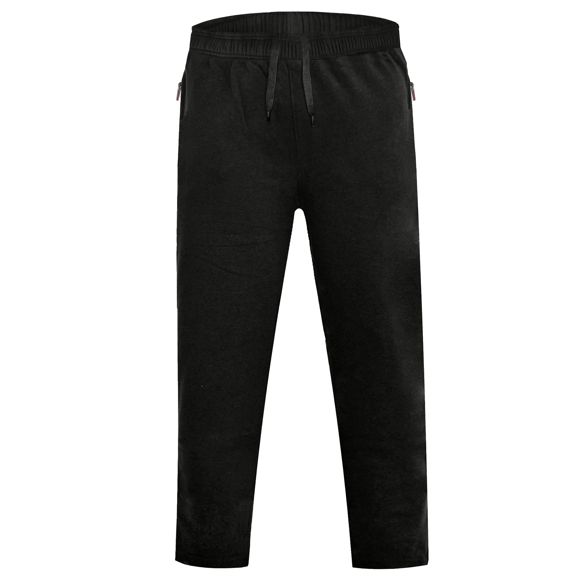 Black - Front - Duke Mens D555 Albert Rockford Open Hem Kingsize Jogging Bottoms