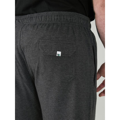 Grey - Pack Shot - Duke Mens D555 Rory Fleece Lightweight Kingsize Jogging Bottoms