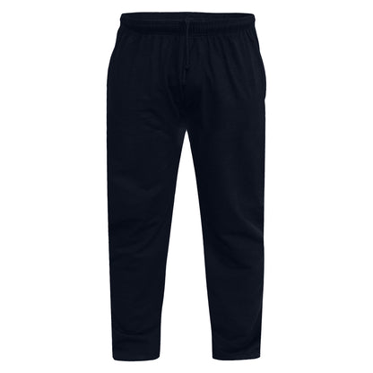 Navy - Front - Duke Mens D555 Rory Fleece Lightweight Kingsize Jogging Bottoms