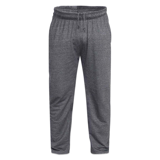 Grey - Front - Duke Mens D555 Rory Fleece Lightweight Kingsize Jogging Bottoms