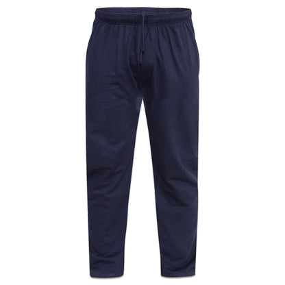 Navy - Front - Duke Mens D555 Rory Fleece Lightweight Kingsize Jogging Bottoms