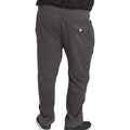 Grey - Lifestyle - D555 Mens Kingsize Rory Lightweight Fleece Jogging Bottoms