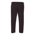 Black - Back - D555 Mens Kingsize Bruno Stretch Chino Trousers