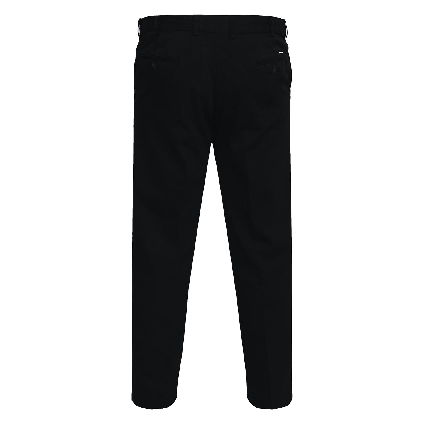 Indigo - Side - Duke Mens D555 Bruno Stretch Chino Kingsize Trousers