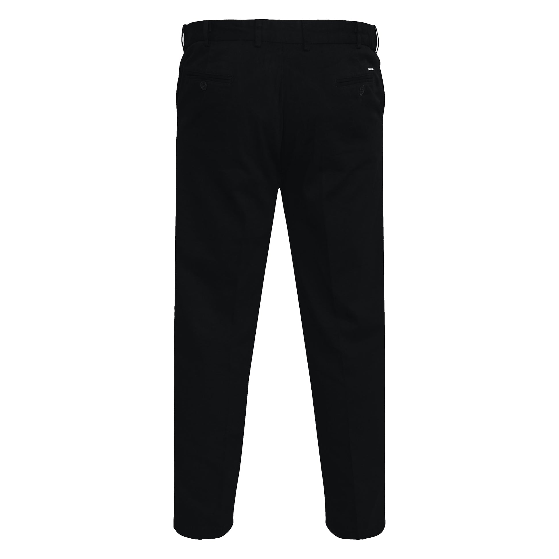 Indigo - Side - Duke Mens D555 Bruno Stretch Chino Kingsize Trousers
