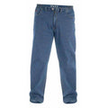 Blue - Front - Duke Mens D555 London Bailey Elasticated Waist Kingsize Jeans