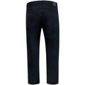 Black - Back - Duke Mens D555 London Balfour Elasticated Waist Kingsize Jeans