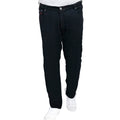 Black - Side - Duke Mens D555 London Balfour Elasticated Waist Kingsize Jeans