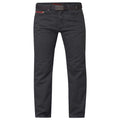 Charcoal - Front - Duke Mens D555 London Canary Bedford Cord Kingsize Trousers
