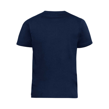 Navy - Back - Duke Mens D555 Flyers Crew Neck Kingsize T-Shirt