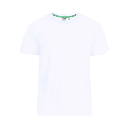 White - Front - Duke Mens D555 Flyers Crew Neck Kingsize T-Shirt