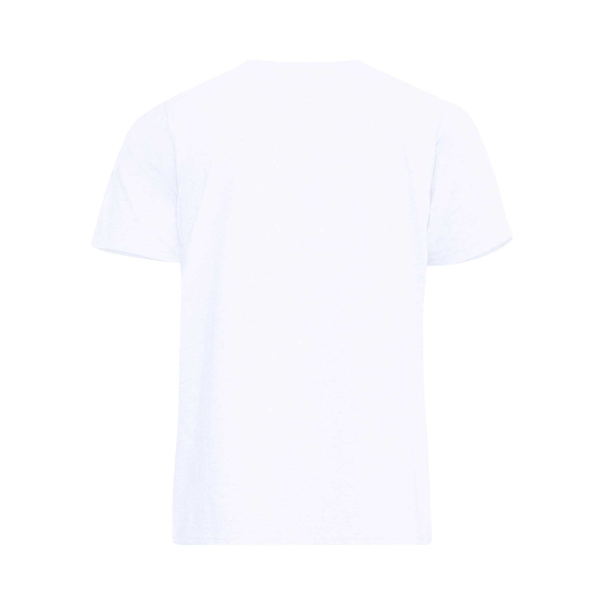 White - Back - Duke Mens D555 Flyers Crew Neck Kingsize T-Shirt