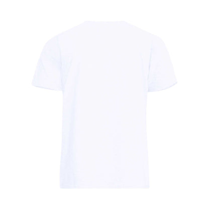 White - Back - Duke Mens D555 Flyers Crew Neck Kingsize T-Shirt