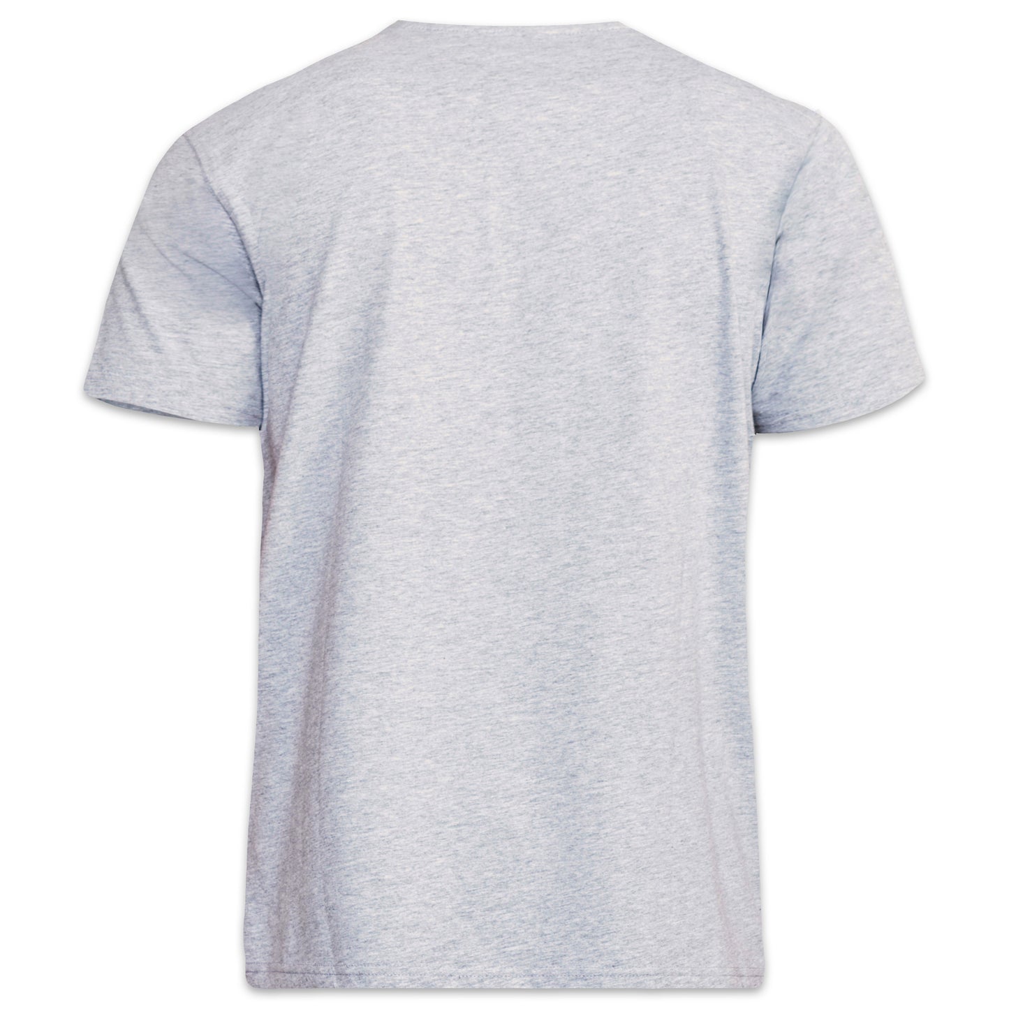 Grey - Back - Duke Mens D555 Flyers Crew Neck Kingsize T-Shirt