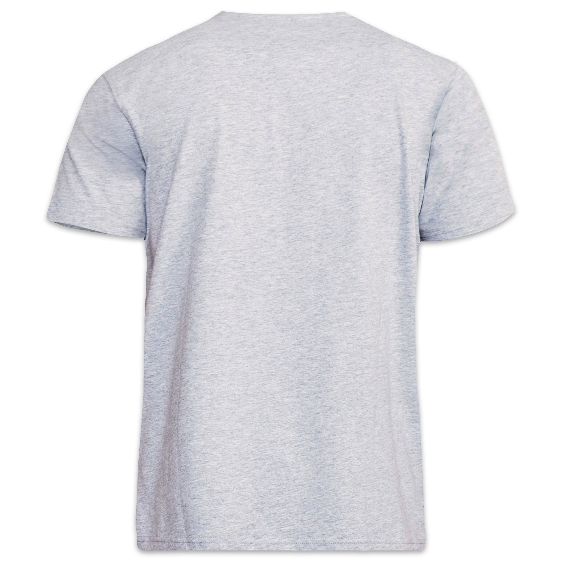 Grey - Back - Duke Mens D555 Flyers Crew Neck Kingsize T-Shirt