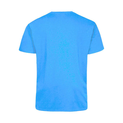 Teal - Back - Duke Mens D555 Signature Cotton Kingsize T-Shirt