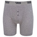 Black-Grey-Navy - Side - Duke Mens D555 London Driver Kingsize Boxer Shorts (Pack of 3)