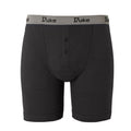 Black-Grey-Navy - Lifestyle - D555 London Mens Driver Kingsize Cotton Boxer Shorts (Pack Of 3)