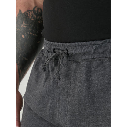 Grey - Close up - Duke Mens D555 John Cotton Lightweight Kingsize Cargo Shorts