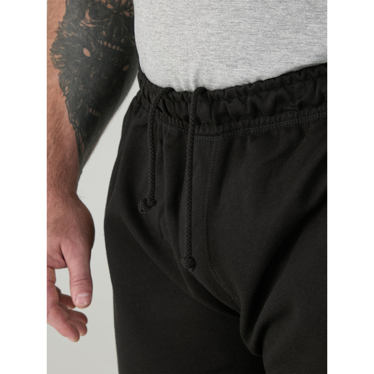 Black - Pack Shot - Duke Mens D555 John Cotton Lightweight Kingsize Cargo Shorts