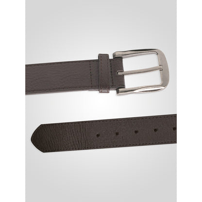 Brown - Lifestyle - Duke D555 Harrison Bonded Leather Waist Belt