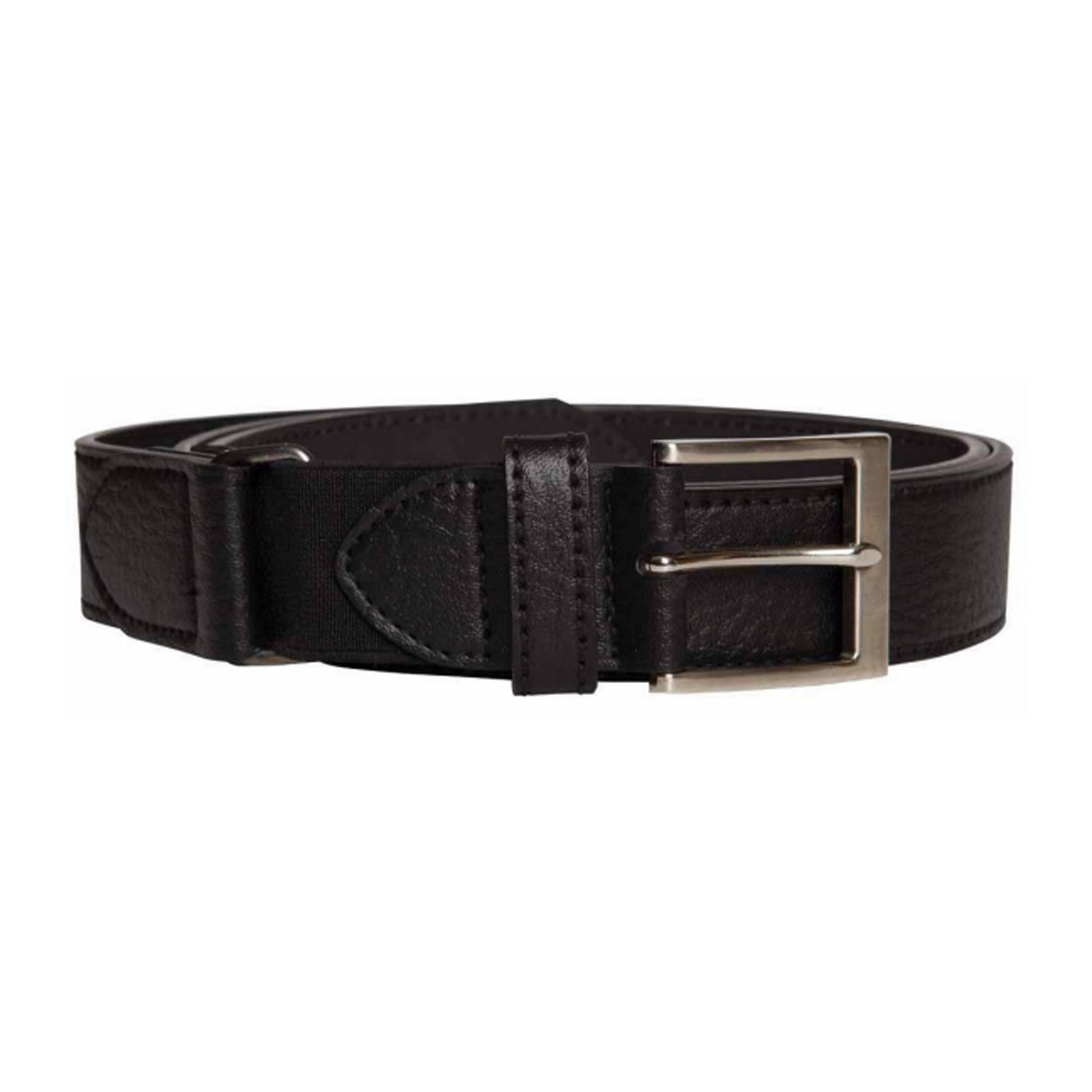 Black - Front - Duke Mens D555 Matthew Xtenda Bonded Leather Waist Belt