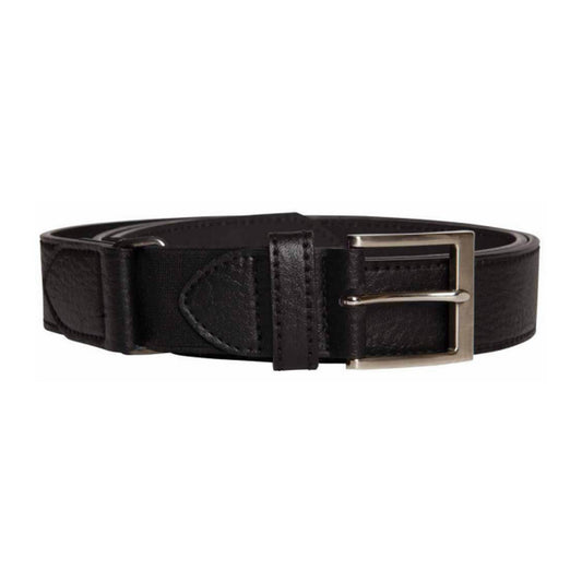 Black - Front - Duke Mens D555 Matthew Xtenda Bonded Leather Waist Belt