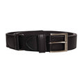 Black - Back - D555 Mens Matthew Kingsize Xtenda Leather Belt