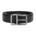 Black - Front - Duke Mens D555 Ashton Kingsize Leather Belt With Metal Keeper