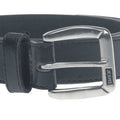 Black - Back - Duke Mens D555 Barry Kingsize Bonded Leather Belt