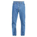 Stonewash - Front - D555 Mens Rockford Comfort Fit Jeans