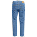 Stonewash - Back - Duke Mens D555 Rockford Denim Comfort Jeans