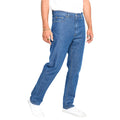 Stonewash - Side - D555 Mens Rockford Comfort Fit Jeans