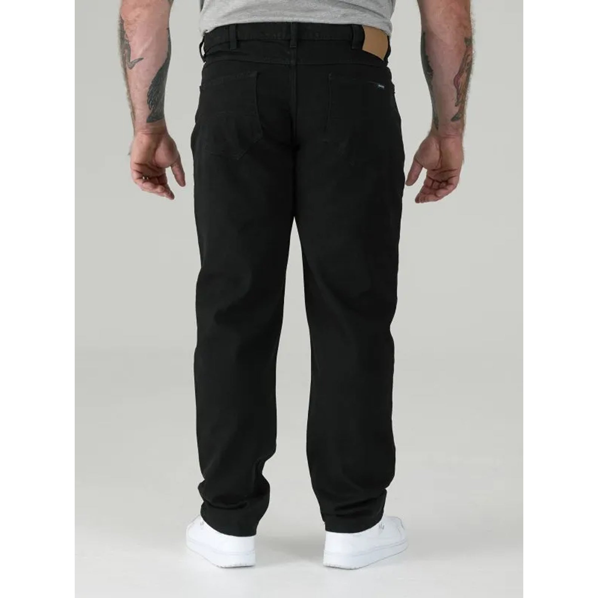 Black - Lifestyle - Duke Mens D555 Rockford Denim Comfort Jeans