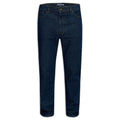 Black - Back - D555 Mens Rockford Comfort Fit Jeans