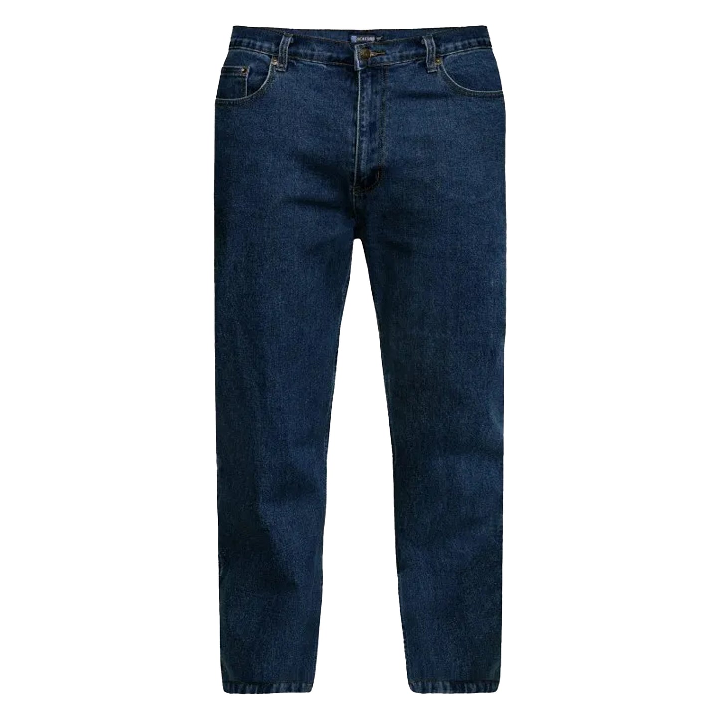 Stonewash - Front - Duke Mens D555 Rockford Carlos Stretch Jeans