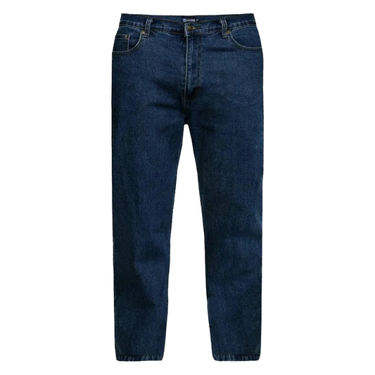Stonewash - Front - Duke Mens D555 Rockford Carlos Stretch Jeans