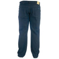 Black - Back - D555 Mens Rockford Carlos Stretch Jeans