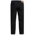 Black - Back - Duke Mens D555 Rockford Carlos Stretch Jeans