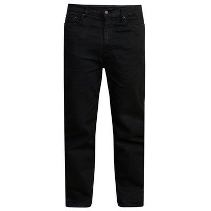 Black - Front - Duke Mens D555 Rockford Carlos Stretch Jeans