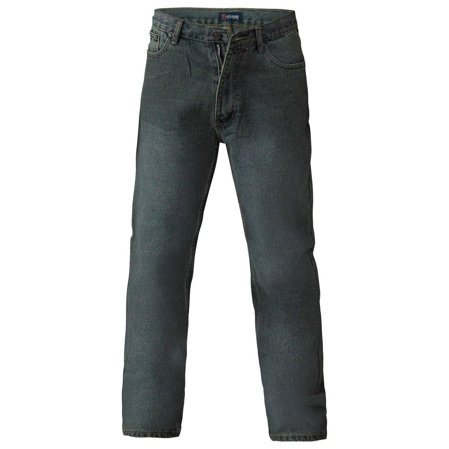 Dirty Denim - Front - Duke Mens D555 Rockford Comfort Kingsize Jeans
