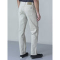Stone - Side - D555 Mens Rockford Kingsize Comfort Fit Jeans