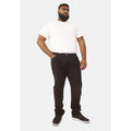 Black - Back - D555 Mens Rockford Kingsize Comfort Fit Jeans